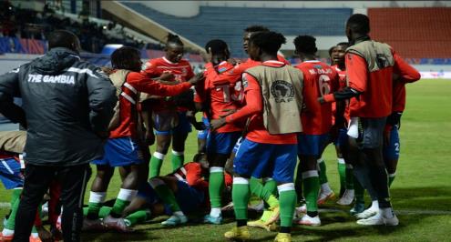  منتخب جامبيا ثاني المتأهلين لربع نهائي أمم إفريقيا للشباب